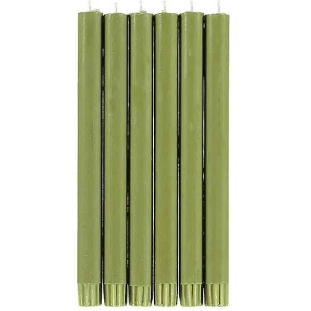 Elegant dinner candles providing ambient lighting on a tablescape for entertaining