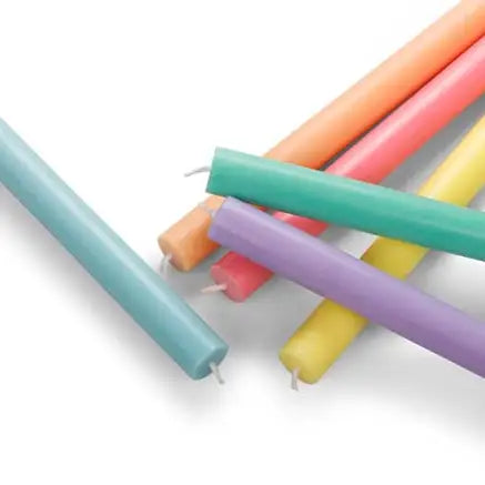 The Vibrant Collection Taper Candles